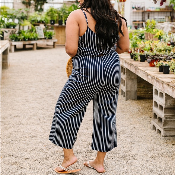 Margaret Maritime Striped Jumpsuit - Picture 5 of 12